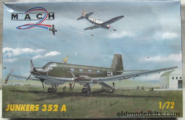 Mach 2 1/72 Junkers Ju-352A Transport, MC 0031 plastic model kit